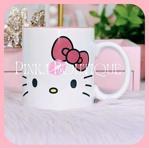 💗☕️{Hello Kitty} Adorable Pink {Sanrio} Coffee | Tea Mug!